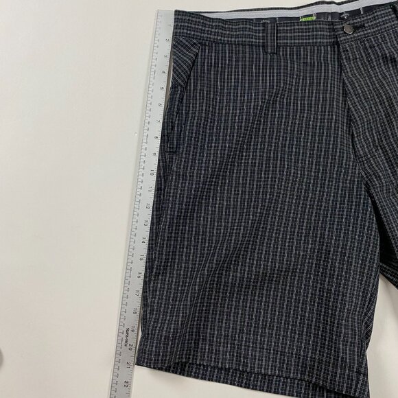 Callaway X Series Golf Shorts Mens Size 38 Black White Check - Picture 9 of 11